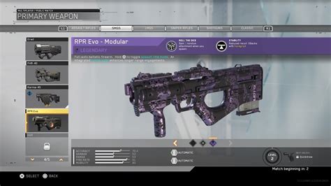 Rpr Evo Modular Variant Review Call Of Duty Infinite Warfare Youtube