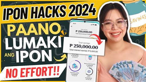 PAMPADAMI NG PERA 3 TIPS Para LUMAKI Ang IPON Ng WALANG GINAGAWA