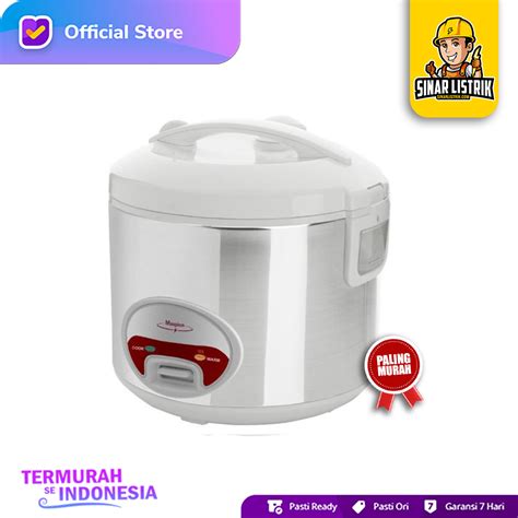 Rice Cooker Maspion MRJ 1808 SS Ukuran 1 8 Liter