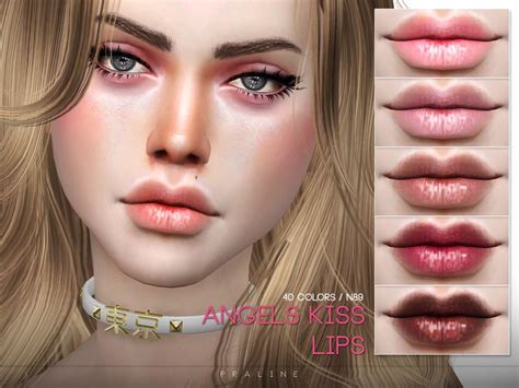 Natural Glossy Lips In 40 Colors Fitting For Every Skintone For Everyone Found In Tsr