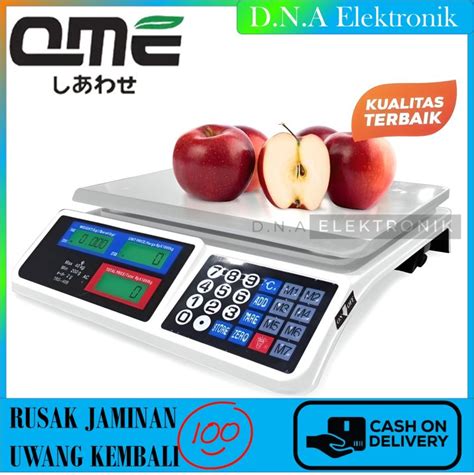 Timbangan Buah Digital 40kg Double Display Digital Timbangan Duduk