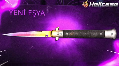 CS GO STİLETTO KNİFE FADE HELLCASE KASA AÇILIMI HELLCASE PROMO CODE