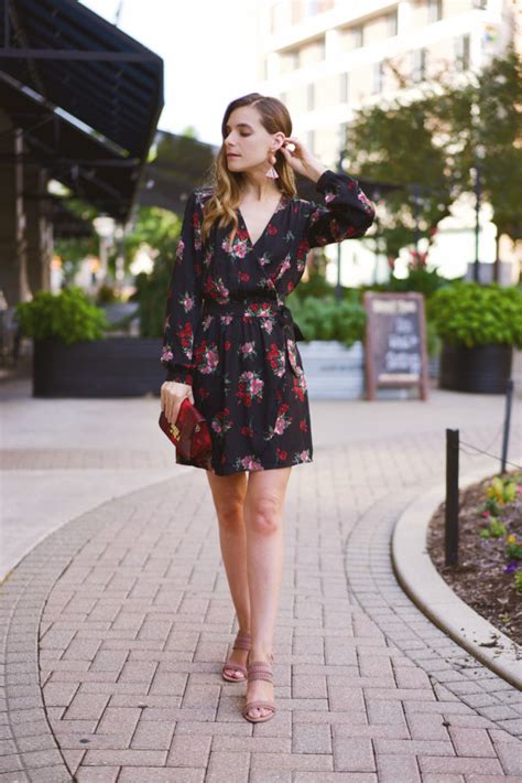 5 Ways To Style A Wrap Dress - The Dark Plum for summer