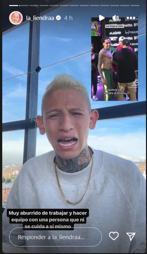 “Qué pena... llegó drogado”: La Liendra habló sobre la escena que hizo