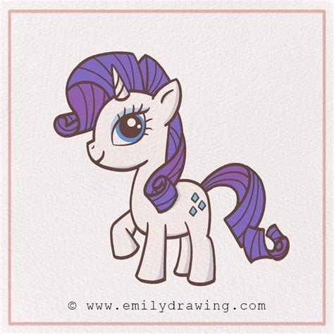 How to Draw a My Little Pony – Emily Drawing