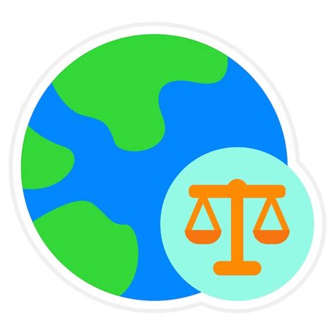 Premium Vector Global Laws Icon