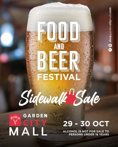 Food and Beer Festival at The Garden City Mall