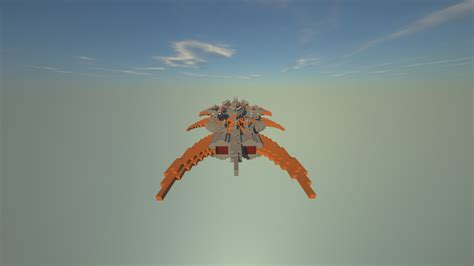 Fireball Class Battlecruiser Minecraft Map