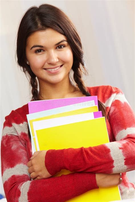 Back To School Beautiful Student Boy Stock Photo Image Of Holding