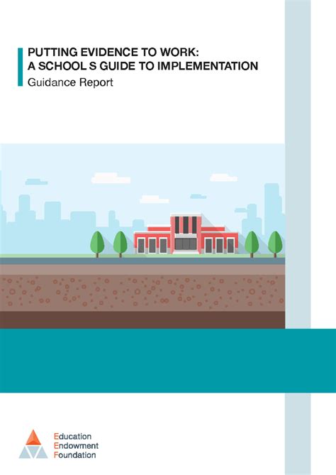 EEF Implementation Guidance Report 2019 Guidance Report PUTTING