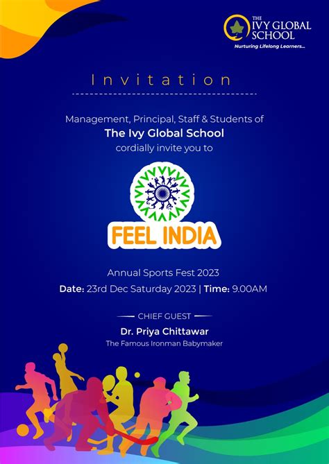 211223 Sports Day Invitation 2023 Theivyglobalschool