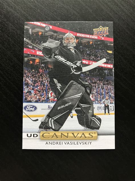 Upper Deck Ud Canvas Andrei Vasilevskiy C Tampa Bay