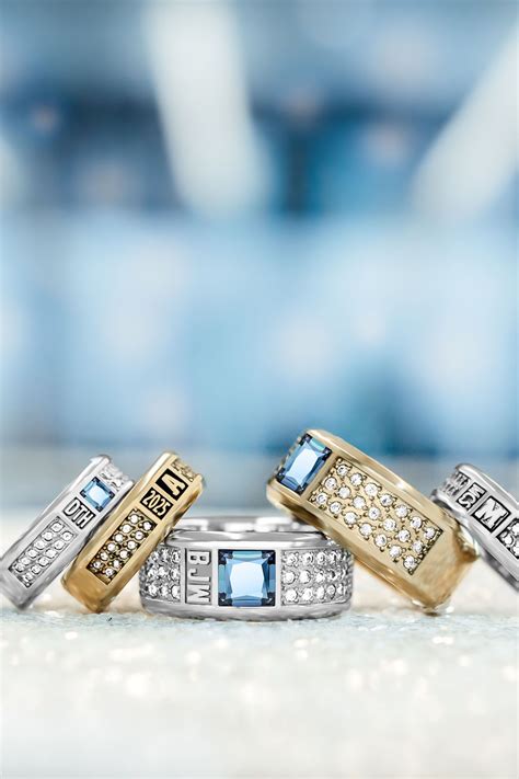 Sheer Ice® Customizable Unisex Class Band™ By Jostens Class Rings High School Rings Class Ring