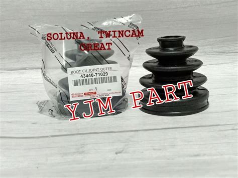 Karet Boot As Roda Luar Karet Boot Cv Joint Outer Toyota Soluna Twincam