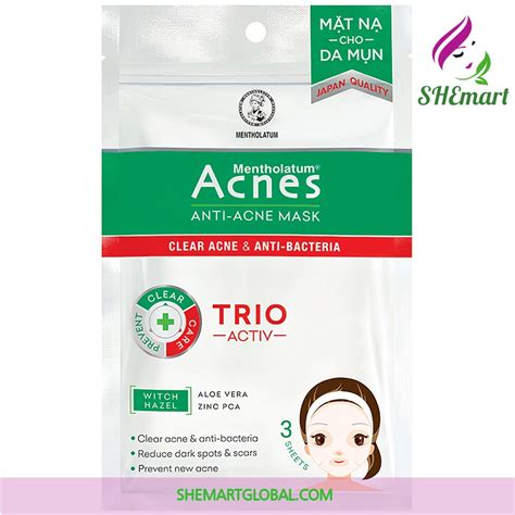 3 Masks Acnes Anti-Acne Mask - SHEmart Global