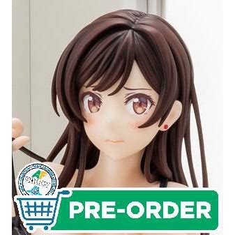 Hakoiri Musume Scale Rent A Girlfriend Chizuru Mizuhara In See Through Lingerie PVC FIGURE