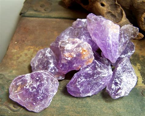 Amethyst Crystal 1 Raw Chunk Purple Quartz Rough Gemstone