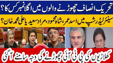 Why Fayyaz Ul Hassan Chohan Ali Zaidi Sheerin Mazari Left Who Who