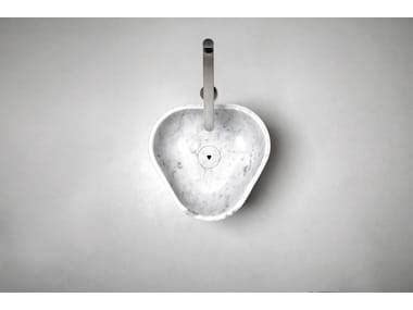 Lavabo Sur Pied En Marbre De Carrara Vortice By Antonio Lupi Design