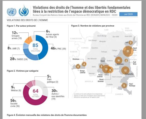 Rdc Bcnudh Note Une Hausse De 10 Des Violations Des Droits De L