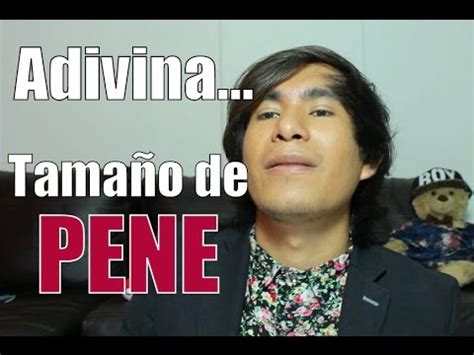 Como Adivinar el Tamaño del Pene Hombre GAY YouTube