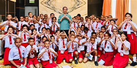 Siswa Sd Bertanya Kenapa Ibu Kota Negara Tidak Pindah Ke Papua Begini