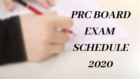 Prc Medical Technology Board Exam Calendar Dixie Gusella