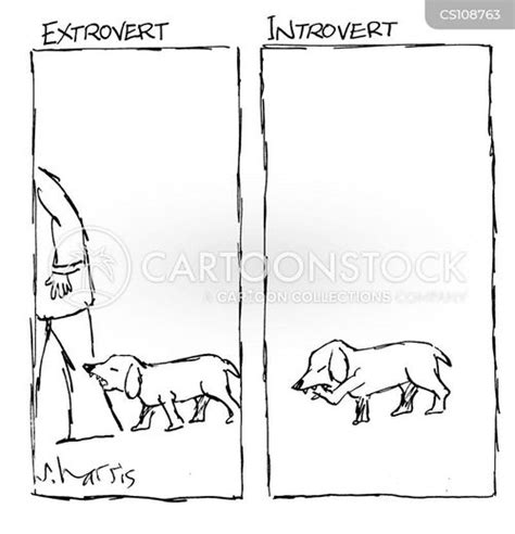 Introverted Cartoons and Comics - funny pictures from CartoonStock