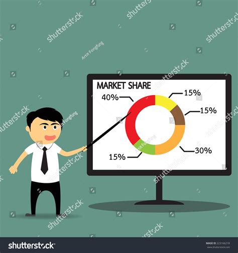 Stock Market Chart Cartoon