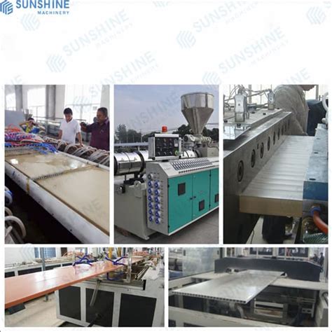 PVC WPC Door Panel Machine Sunshineextruder