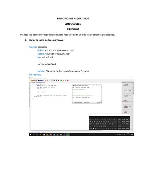 Principios De Algoritmos Principios De Algoritmos SeudocÓdigo