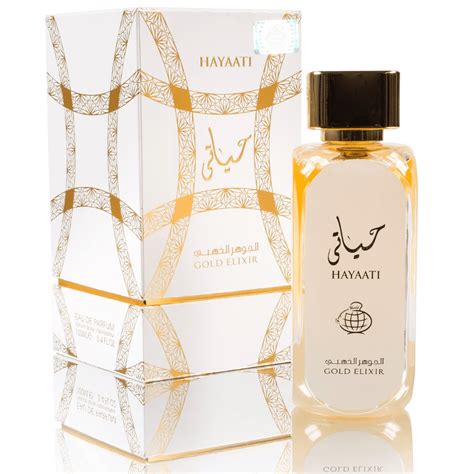 Perfume Lattafa Hayaati Gold Elixir Edp Ml Mujer Aroma Como Armani