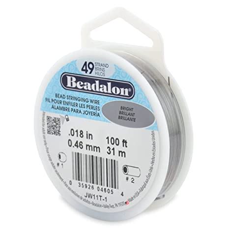 Amazon Beadalon Strand Stainless Steel Bead Stringing Wire