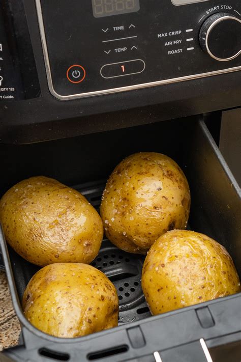 Jacket Potato Within The Air Fryer In Wales