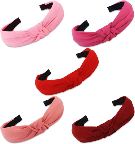 Tihebax 2pcs Knotted Headbands For Women Straw Knotted