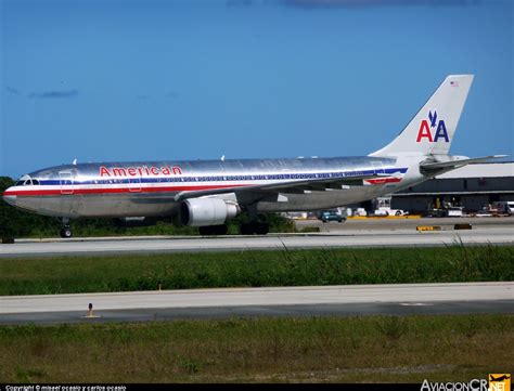 N11060 American Airlines Airbus A300B4 605R AviacionCR Net