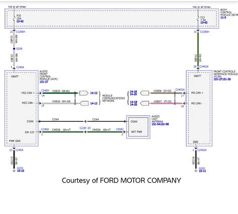 Ron Im Looking For The Radio Wiring Diagram For My 2016 Ford Fusion Se I Have The Larger Lcd