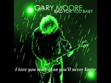 GARY MOORE I Love You More Than You Ll Never Know YouTube