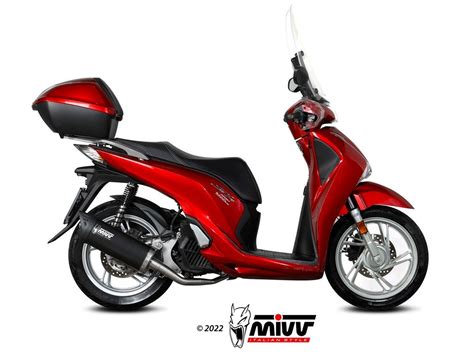 Mv Ho Lv Scarico Completo Mover Mivv Inox Nero Honda Sh