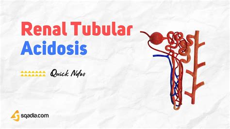 Renal Tubular Acidosis