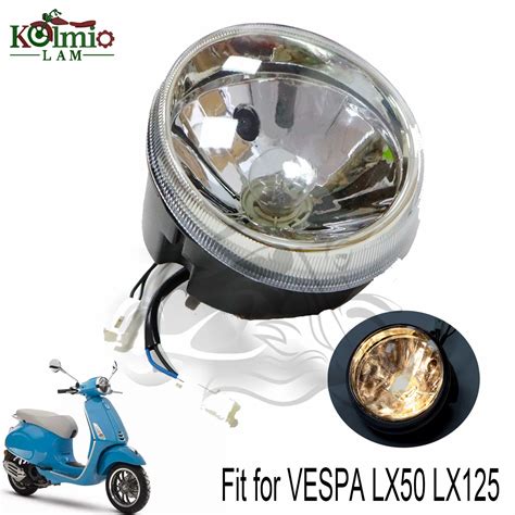 Pasuj Do Vespa Lx Lx Motocykl Przedni Reflektor Monta Reflektor