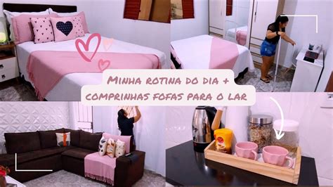 ROTINA DE DONA DE CASA COMPRINHAS FOFAS PARA O LAR LIMPEI E