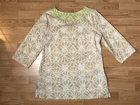 Calypso St Barth Target Tunic Top Embroidered Co Gem