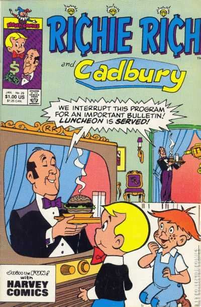 Richie Rich And Cadbury 29 Published January 1991 Ke