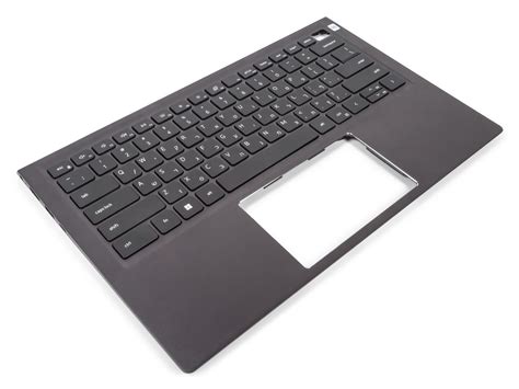 Dell Xr P X Vostro Palmrest Hebrew Backlit Keyboard