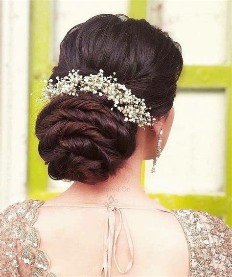 Pin By Almeenaprabhu On Pin Your Hair Bridal Hair Buns Bun Hairstyles Bridal Hair Updo