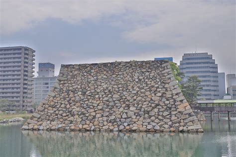 A Scenery of the Takamatsu Castle in Takamatsu Editorial Photography ...