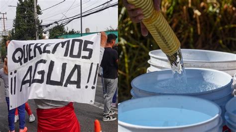 Escasez de agua en CDMX Cómo pedir una pipa de agua GRATIS en CDMX