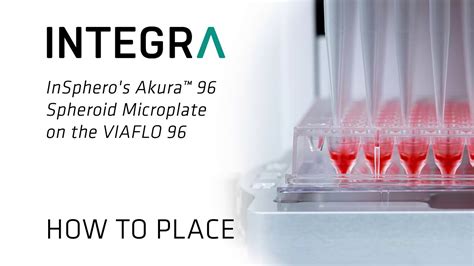 How To Place An InSphero Akura 96 Spheroid Microplate On The VIAFLO 96