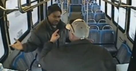 Watch Bus Driver Assault Passenger And Then Drag Him Off The Vehicle